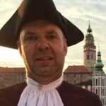 Stan, the guide of Cesky Krumlov in historical outfit