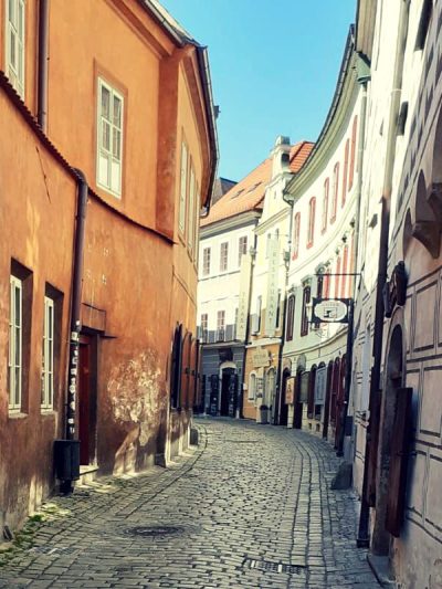 Dlouhá ulice Český Krumlov